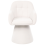 Beliani Dining Chair LIVONIA Chenille Off-White 4