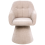 Beliani Dining Chair LIVONIA Chenille Light Beige 4