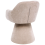Beliani Dining Chair LIVONIA Chenille Light Beige 5