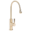 Beliani Kitchen Pull Out Tap NEUQUEN Gold 1