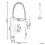 Beliani Kitchen Spring Coil Tap ATCAMA Silver 3