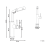 Beliani Kitchen Pull Out Tap PEGUCHE Gold 3