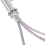 Beliani Kitchen Pull Out Tap NEUQUEN Silver 4