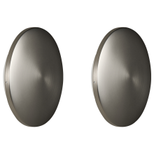 Set of 2 Outdoor LED Wall Lights BUCKIE Silver