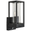 Beliani Outdoor Wall Light EBRIE with Motion Sensor Black 1