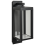 Beliani Outdoor LED Wall Light INVER with Motion Sensor Black 1