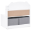 Beliani Storage Bench MIMILI White 4