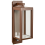 Beliani Outdoor LED Wall Light INVER with Motion Sensor Brown 1