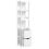 Beliani Bathroom Cabinet APPROUAGUE 30 cm White 4