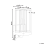 Beliani Outdoor Wall Light EBRIE with Motion Sensor Black 3