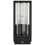 Beliani Outdoor Wall Light EBRIE with Motion Sensor Black 4