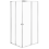 Beliani Shower Enclosure HUAPI 900 x 900 x 1900 mm Silver 1