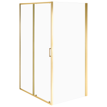 Shower Enclosure LANGUI 900 x 1200 x 1900 mm Gold