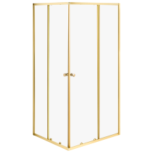 Shower Enclosure HUAPI 900 x 900 x 1900 mm Gold