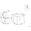 Beliani Kids Table with Chairs MIMILI White 3