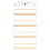 Beliani 4 Tier Bookcase MIMILI 124 cm White 4