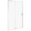 Beliani Sliding Shower Door YAURI 1200 x 1900 mm Silver 1