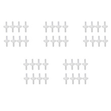 40 Stücke 1/4 Zoll Rück Schlag Ventil 6 mm PVDF Einweg Ventil Inline Rück Schlag Ventil Rück Schlag Ventil für Brenn Gas Flüssige Luft