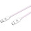 USB-C - Câble USB-C 60W 1,5 m Rose 2