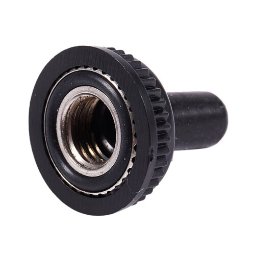 20 x Waterproof Toggle  Boot Cap Black Rubber Cover 6mm Diameter