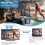 Wireless -Compatible Extender Cable Audio Video Transmitter and Receiver Display Adapter for Camera Projector 30M 6
