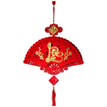 Chinees Nieuwjaar Kwasten Hangende Ornament Hangers Lentefestival Traditioneel Decor 2024 Maanjaar Decor Hangers Type 1
