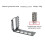 Vertical GPU Mount Bracket  Card Holder, Video Card VGA Support Rack Durable Metal Support for DIY Computer(A) 4