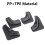 Upgrade Mud Flaps for  Model 3 Highland 2024 Mudflaps  Guards TPE+PP Front Rear  Protector New 6