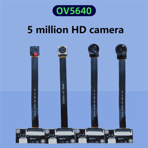 OV5640 5 Million Video Camera Module Notebook USB Drive-Free Module for DIY Electronic Component,160 Degrees Fixed-Focus 2