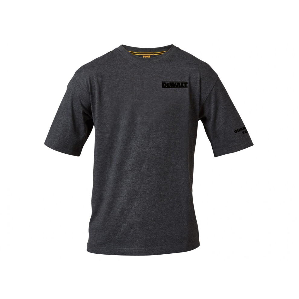 (Xx Large, Multi Colour) Dewalt Power Tools Typhoon Charcoal Grey T-Shirt 5063750783376