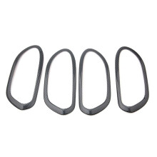 ABS Carbon Fiber Door Inner Handle Cover Trim for 8Th 2006-2011
