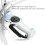 For Quest 3 Controller Grip Adjustable Comfortable Hand Strap Upright Design VR Accessory for Meta Quest 3(White) 1