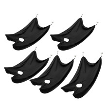 5 Stuks-Scheerschort, Baardhaarvanger voor Mannen Scheren en Trimmen Baard Cape Verzorgingsdoek Waterdicht met Zuignap A