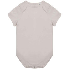 (6-12 Months, Natural) Larkwood Baby Organic Bodysuit
