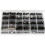 1060Pcs Flat  Hex Socket Cap Screw Kit M2-M5 Carbon Steel Countersunk  Bolt Screw Nut Assortment Kit 2