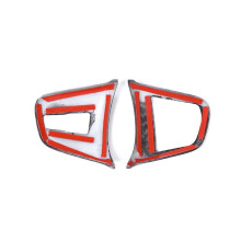 FüR X1 F48 1Er F40 2Er Active Tourer F45 Auto-Lenkradtasten-Rahmenverkleidung, ABS-Kohlefaser
