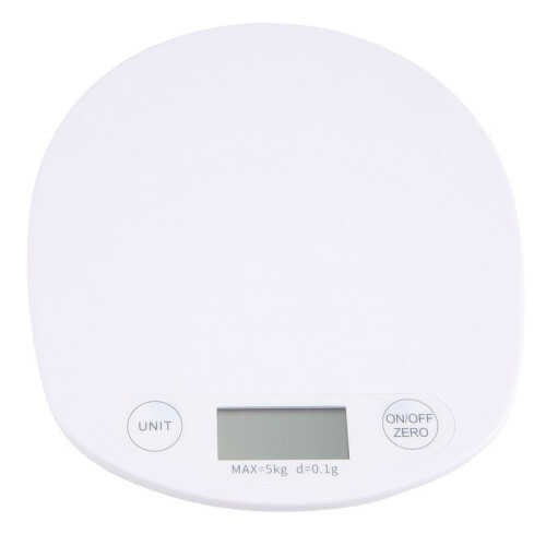 5KG Precision Digital Kitchen Scale Compact & Stylish Led Display Food Cooking Scale for Kitchen Cooking Baking 1