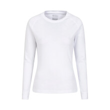 (22 UK, White) Mountain Warehouse Womens/Ladies Talus Long-Sleeved Top