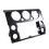 9 Inch Car Frame Fascia Adapter for    2007-2018 Android Radio Dash Fitting Panel Kit 5