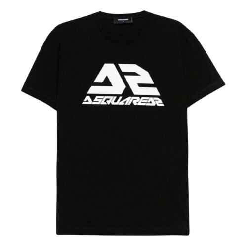Dsquared2 (S, Black) DSquared2 Mens Bold Logo Cool Fit T-Shirt