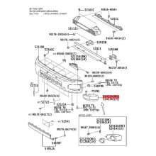 52422-35030 Right Front Bumper Corner Cover for 2007-2014 Side End Cap Pad Protector Shell 52422-35020