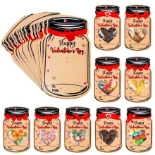Valentines Greeting Cards for Kids, 50 Pack Funny Valentine Gifts for School Exchange Party Favors