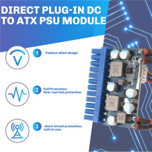 12V 300W 24Pin ATX Motherboard Connector ITX Power Supply to ATX PSU Module for PC Computer Gamer