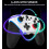 For Android PC 360 Steam TV Box  Wireless  Multifunction Convenient Practical Gamepad, Black 8