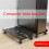 Adjustable Computer Tower Stand with Rolling Caster Wheels Mobile PC Holder Tower Stand Fit Most Computer Gaming PC 5