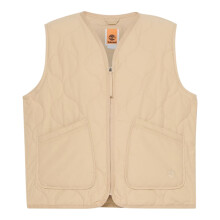 (S, Safari) Timberland Mens Quilted Gilet