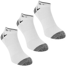 (12 UK, White) Callaway Mens Ankle Socks (Pack of 3)