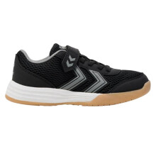 (10 UK Child, Black) Hummel Childrens/Kids Multiplay Flex Vc Flat Indoor Court Trainers