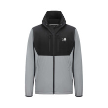 (S, Grey/Black) Karrimor Mens Base Camp Soft Shell Jacket