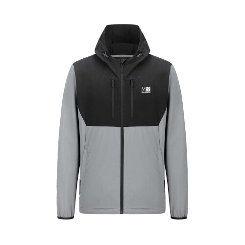 Karrimor (S, Grey/Black) Karrimor Mens Base Camp Soft Shell Jacket